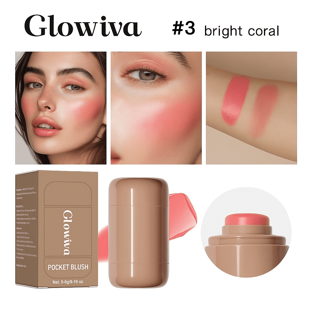 Lakerain 3 - in - 1 Cheek & Lip Tint – Matte & Waterproof - Glowiva