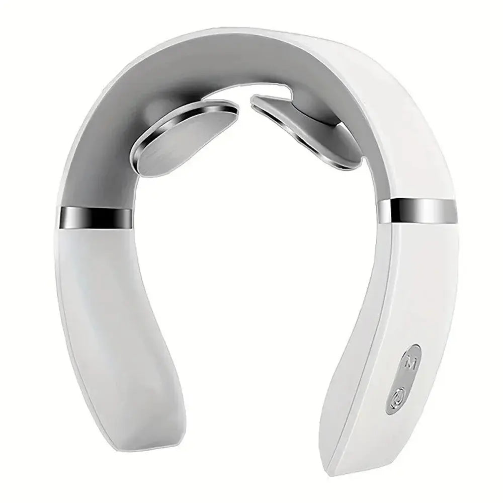 Cervical Massager: Portable Mini Neck and Shoulder Deep Tissue Massager with Soothing Warm Pressing Function - Glowiva