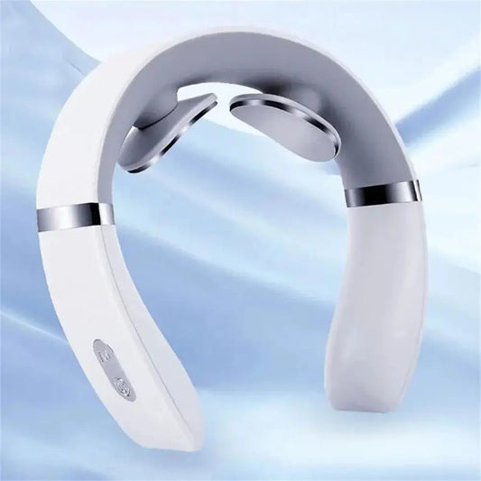 Cervical Massager: Portable Mini Neck and Shoulder Deep Tissue Massager with Soothing Warm Pressing Function - Glowiva