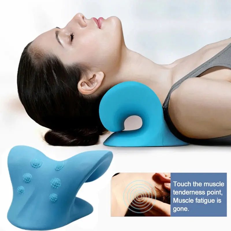 Experience Blissful Neck Relief with MIPHESLY's Innovative Cervical Massage Pillow! 🌟🧘‍♀️ - Glowiva