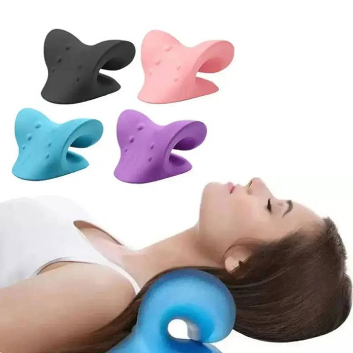 Experience Blissful Neck Relief with MIPHESLY's Innovative Cervical Massage Pillow! 🌟🧘‍♀️ - Glowiva