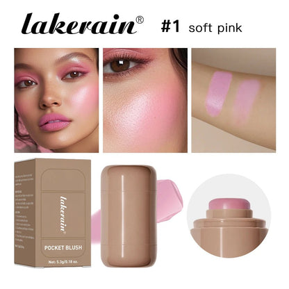Glow Up with Lakerain! 🌟 3 - in - 1 Cheek & Lip Tinted Moisturizer for That Effortless Radiance 💖 Waterproof & Silky Smooth for a Flawless Matte Finish! MakeupMagic BeautyEssentials - Glowiva