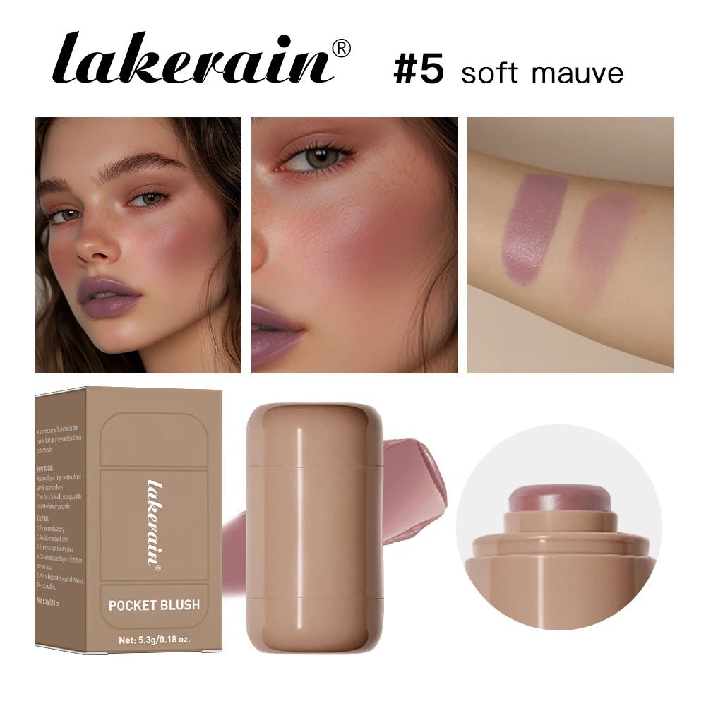 Glow Up with Lakerain! 🌟 3 - in - 1 Cheek & Lip Tinted Moisturizer for That Effortless Radiance 💖 Waterproof & Silky Smooth for a Flawless Matte Finish! MakeupMagic BeautyEssentials - Glowiva
