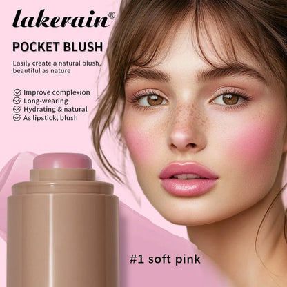 Glow Up with Lakerain! 🌟 3 - in - 1 Cheek & Lip Tinted Moisturizer for That Effortless Radiance 💖 Waterproof & Silky Smooth for a Flawless Matte Finish! MakeupMagic BeautyEssentials - Glowiva
