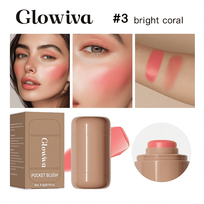 Lakerain 3 - in - 1 Cheek & Lip Tint – Matte & Waterproof - Glowiva